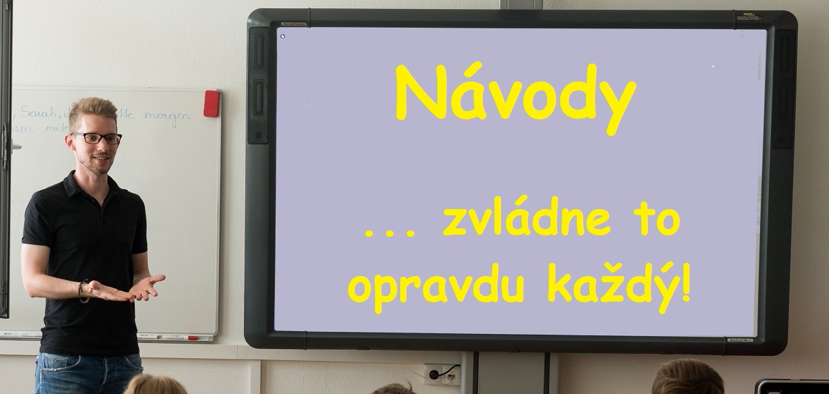 Návody pro učitele jak jednoduše naplánovat - kompletně a jednoduše na systém EDUnino